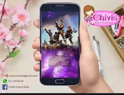vectores plantilas INVITACION,INVITACIONES,NIñO,NIÑA,INFANTIL,FORTNITE,VIDEOJUEGO,